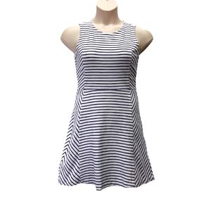 J. Crew Scuba Knit Sleeveless Fit & Flare Dress